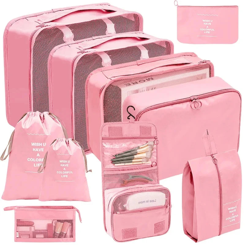 Travel organizer bags detail
