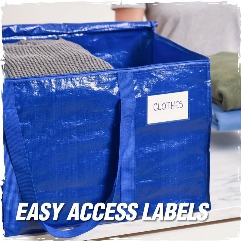 Extra Large Moving Bags with Zippers