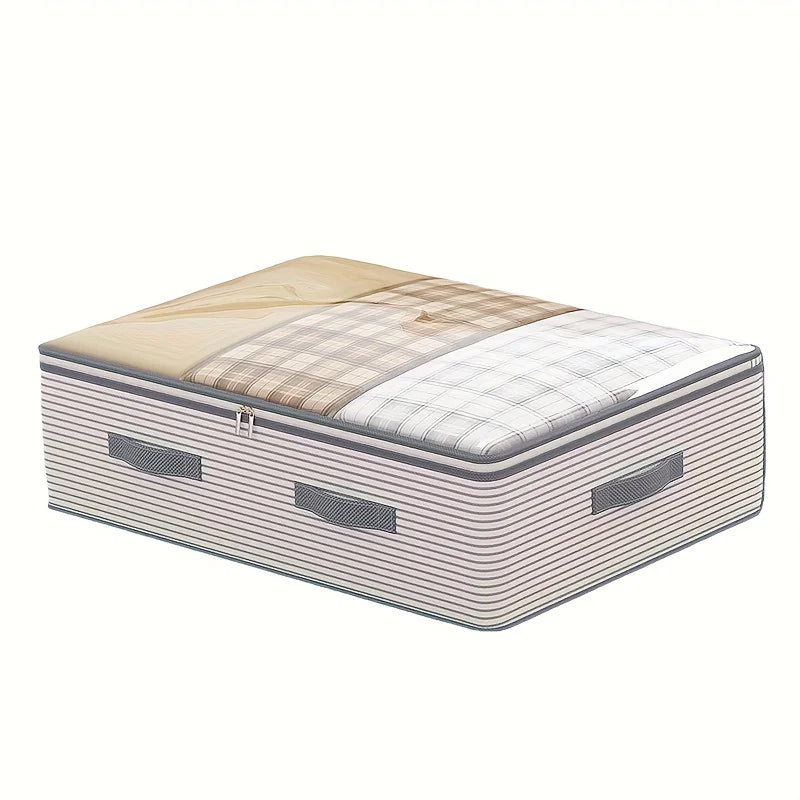 Under-Bed Storage Bag with Clear Window — Large Capacity