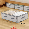 Under-Bed Storage Bag with Clear Window — Large Capacity