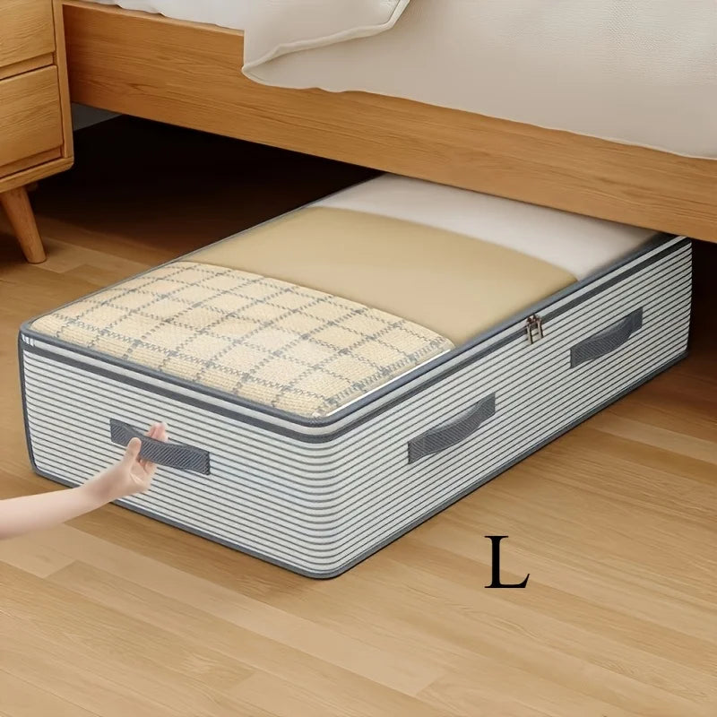 Under-Bed Storage Bag with Clear Window — Large Capacity