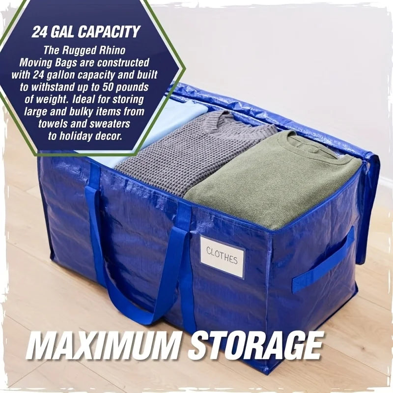 Extra Large Moving Bags with Zippers