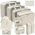 7-piece packing cubes set
