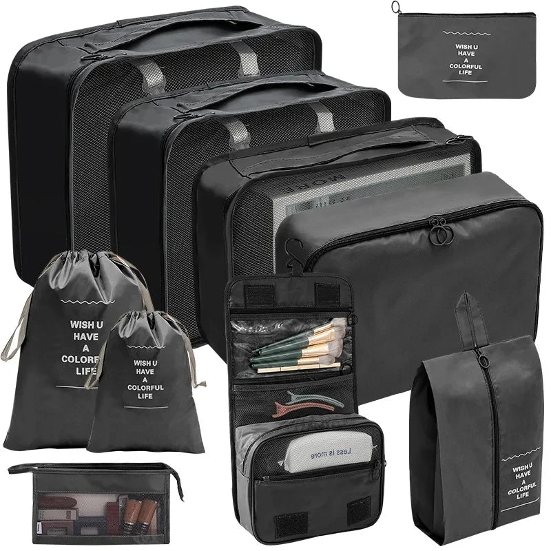 Packing cube sizes